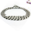 Diamond Pet Chain Neck Ring