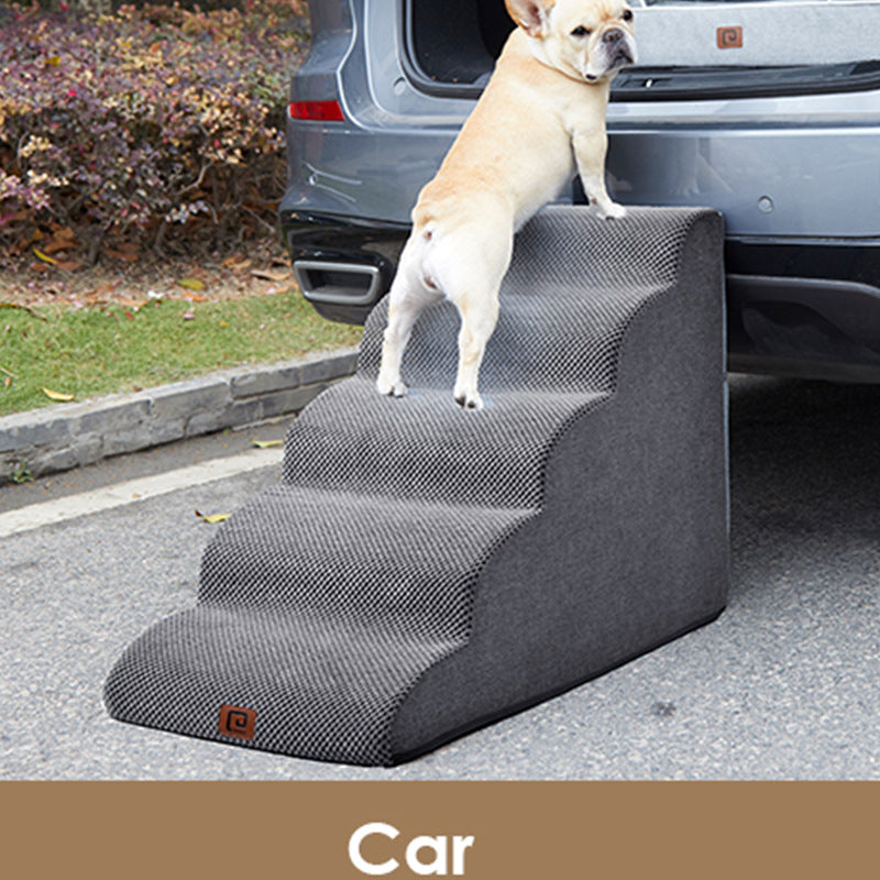 Pet Staircase Ramp with Four Steps for Home Use