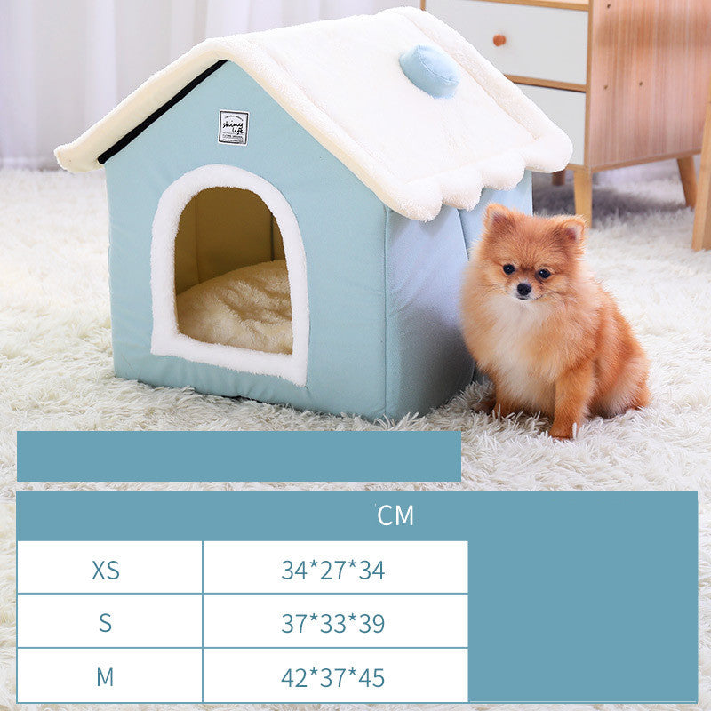 Fluffy Cat Bed House