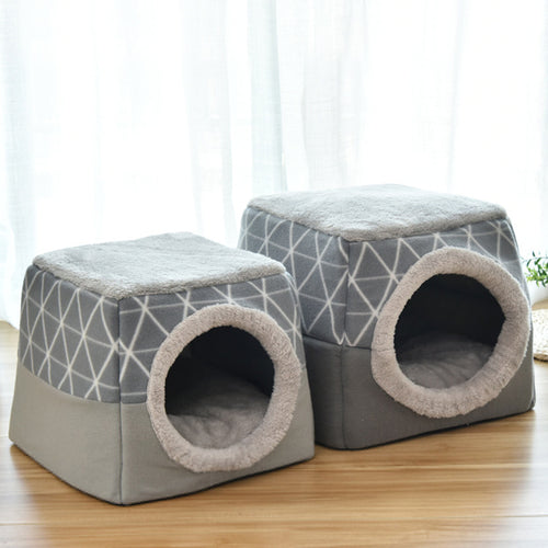 Cat Bed Villa - Dual Use Space Capsule
